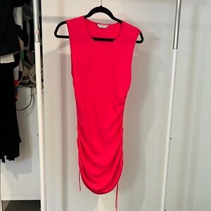 Amanda Uprichard Orange Sheath Mini Dress